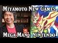 Miyamoto Moving on From Zelda & Mario, New Legendary Pokemon Creator, Mega Man & Nintendo Crossover