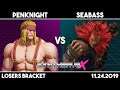 PenKnight (Alex) vs Seabass (Akuma) | SFV Losers Bracket | Synthwave X #11