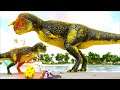 Roubando Ovos da PERIGOSA Mãe Origin Carnotaurus! Deu Ruim? (Super Mods) Ark Dinossauros