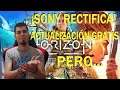 !!SONY RECTIFICA, ACTUALIZACIÓN DE HORIZON FORBIDDEN WEST GRATIS, PERO...!!