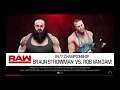 WWE 2K19 Braun Strowman VS RVD 1 VS 1 Match 24/7 Title