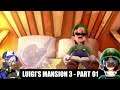 CHECK-IN! - Luigi's Mansion 3 Gameplay (Part 1)