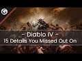 Diablo IV - 15 Details You Missed Out On | Gaming Instincts