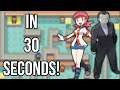 Every Pokemon Gym Leader In 30 Seconds! (Gen 1-2)