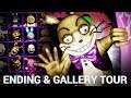 Exploring the SECRET Pizza Party Ending & Gallery Tour (Five Nights at Freddy's VR: Help Wanted)