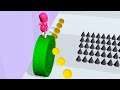 Layers Roll in New Level Gameplay iOS,Android Walkthrough Mobile #Shorts