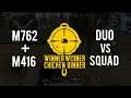 M762 + M416 THE BEST COMBO WEAPON? | DUO VS SQUAD | PUBG MOBILE