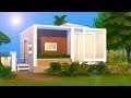 MINIMALIST TINY HOUSE // Sims 4 Speed Build