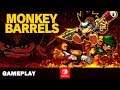 Monkey Barrels [Switch] Mit Affen auf wildgewordene Toaster