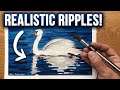 Paint REALISTIC Water Ripples in Watercolor