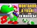 Por Fin Podemos Montar a Yoshi en Super Mario 64 de N64 (TIKTOK) #shorts