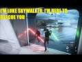 Star Wars Battlefront 2 - Luke trying to save the Rebellion from the clutches of EVIL! (Luke, Yoda)