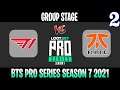 T1 vs Fnatic Game 2 | Bo2 | Group Stage BTS Pro Series SEA Season 7 | DOTA 2 LIVE