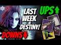 Ups & Downs from This Last Week in Destiny 2 - 7th September - Season of the Lost