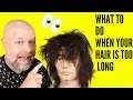 What to do When your Hair is Too Long - TheSalonGuy