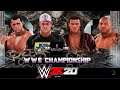 WWE 2K20 John Cena'21 VS. Edge VS. Shawn Michaels'02 VS. Batista - Fatal 4 Way - WWE Championship
