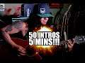 50 INTROS de canciones en 5 MINUTOS / 50 guitar INTROS in 5 MINS - Charlie Parra