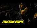 Alien's Finishing Moves in Mortal Kombat XL