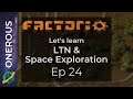 Factorio Let's Learn LTN & Space Exploration Ep 24: Laser production