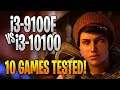 Intel i3-9100F vs Intel i3-10100 | 10 Game Benchmark Test and Gameplay