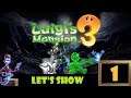 Let's Show Luigi's Mansion 3 - Part 1 - Ein Traumurlaub wird zum Alptraum [German]