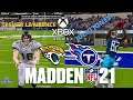 Madden NFL 21: Julio Jones Tennessee Titans vs Trevor Lawrence Jacksonville Jaguars