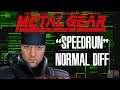 Metal Gear Solid | "Speedrun" [Normal Difficulty] - Actually Using a Timer LOL