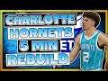 Rebuilding The Charlotte Hornets In 5 Minutes! - NBA 2k21 MyLeague Rebuild