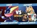 Smash Ultimate Tournament - Venia (Greninja) Vs. Odyssey (Fox) SSBU Xeno 171 Winners Quarters