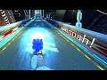 Sonic Generations but the sound design also improves the sense of speed