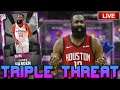 Ballin with PD Harden in TRIPLE THREAT offline! - NBA 2k20 MyTEAM gameplay