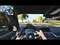 BMW M5 F90 | Forza Horizon 4 | Cockpit View ( Interior View Drive ) Logitech g29 GamePlay