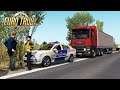 ETS2 1.36 Hungary Map: Heavy Traffic with Police (Euro Truck Simulator 2)
