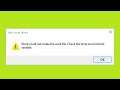 Fix - Word Could Not Create The Work File. Check The Temp Environment Variable - Microsoft Word