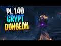 FORTNITE - PL 140 Crypt Dungeon Save The World Gameplay