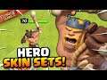 HERO SETS are COMING! New Primal King Skin REVEALED (Clash of Clans)
