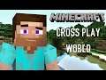 Minecraft is Cross Play Now? - Minecraft with Orangeblade13