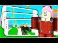 PC PLAYER VS MOBILE ONLY SERVER... (ROBLOX)