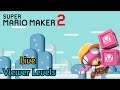 “Pink Mario Suffering” | Super Mario Maker 2 - Part 2 - Online Viewer Levels (send me your code)