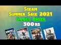Best Game Deals Under 300 Rupees! | Steam Summer Sale 2021🔥