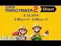 Super Mario Maker 2 Direct - PE LIVE! Reaction