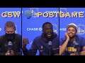 📺 Warriors postgame: Kerr, Draymond, Stephen Curry snippets after win (4-3) vs Sacramento Kings