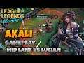 Wild Rift Akali Vs Lucian One Shot Combo | Wild Rift Akali Build & Runes | Wild Rift Akali guide