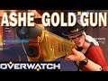 ASHE GOLD GUN - Overwatch 4K