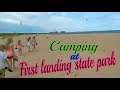 Camping at #FirstLandingStatePark Virginia Beach Vlog Part 1