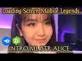 Cara Mengubah Loading Mobile Legend | Intro Mobile Legends BTR Alice X Tiktok