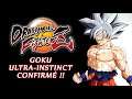 Confirmation de Goku Ultra-Instinct dans Dragon Ball FighterZ ! Season Pass 3 ?