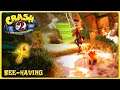 Crash Bandicoot 2 (PS4) - TTG #1 - Bee-Having (Gold Relic Attempts)