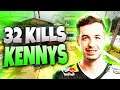 CS:GO kennyS 32 frags on Cache @ FACEIT with Nexa & AmaNEk