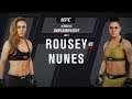 EA SPORTS UFC 3 - Ronda Rousey VS Amanda Nunes